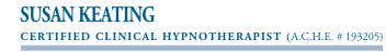 Susan Keating, Certified Clinical Hypnotherapist